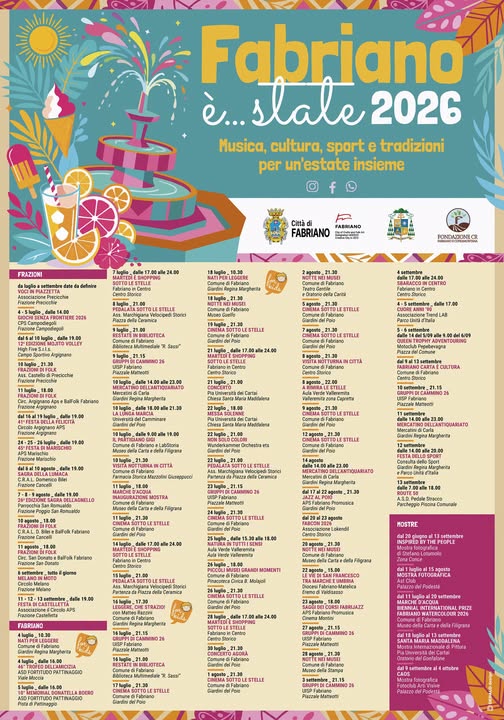 PROGRAMMA ESTATE